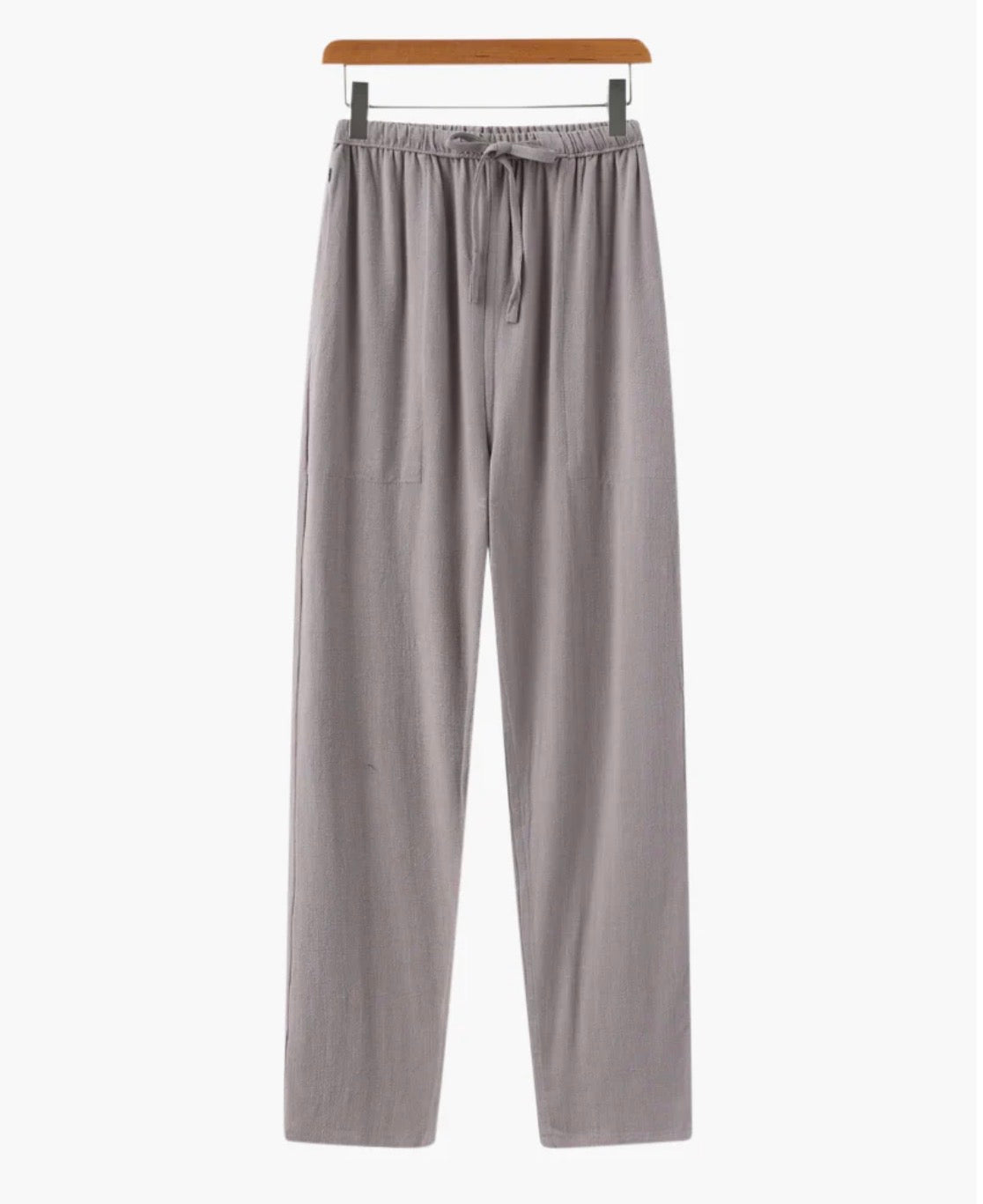 Santorini Linen Trouser - Gray