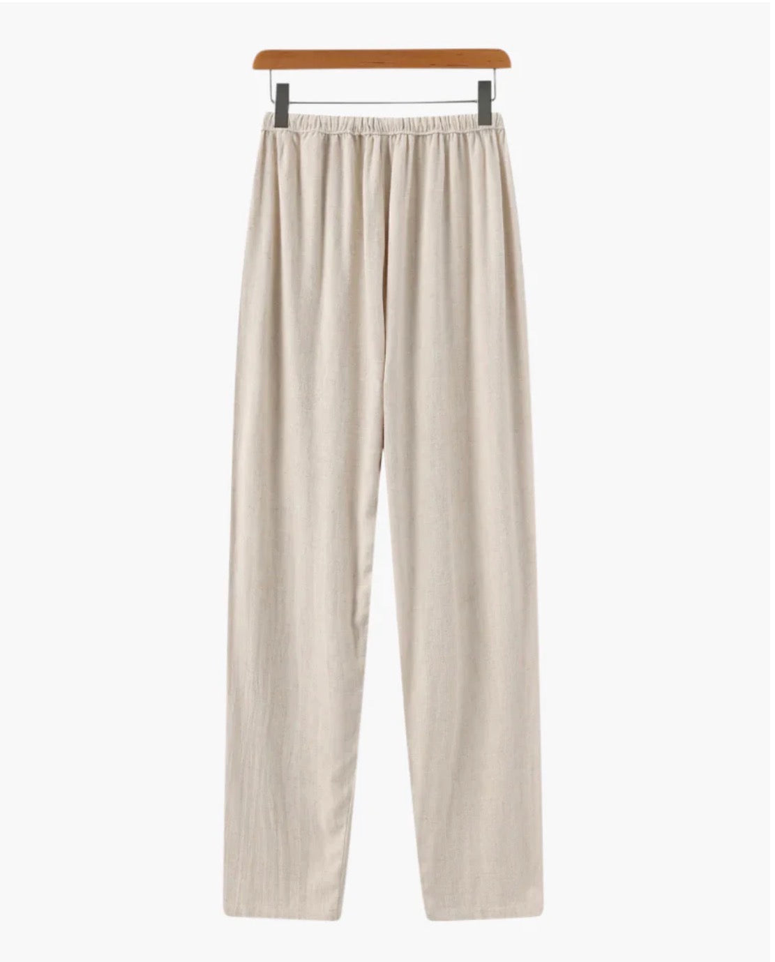 Santorini Linen Trouser - beige