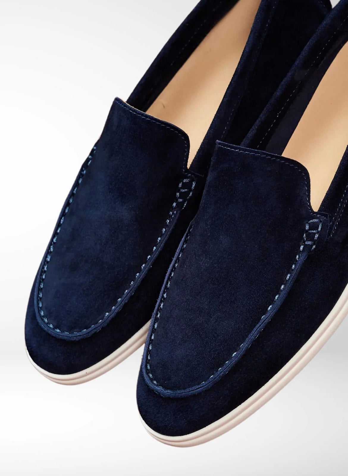 Almora Loafers - navy blue