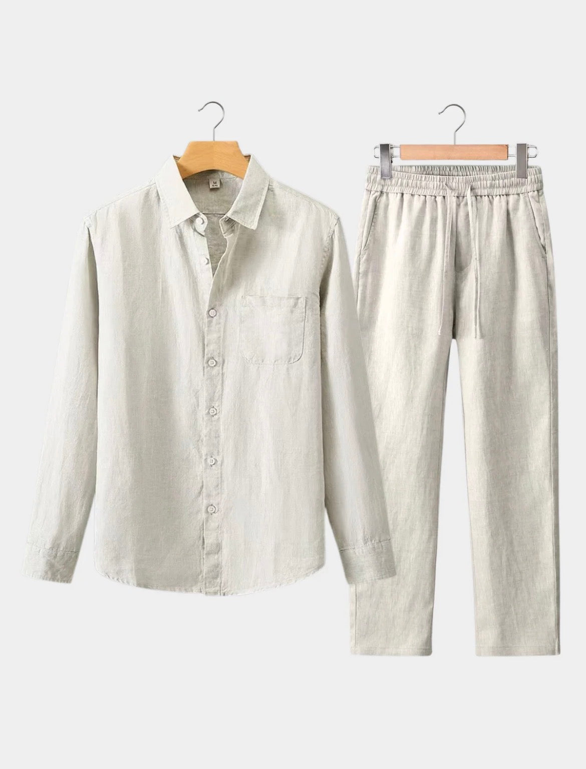 Le Riviera Longsleeve summer set - beige