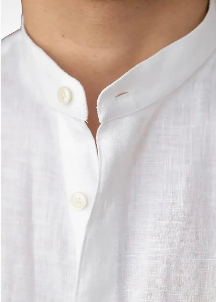 Terre Linen Shirt – White