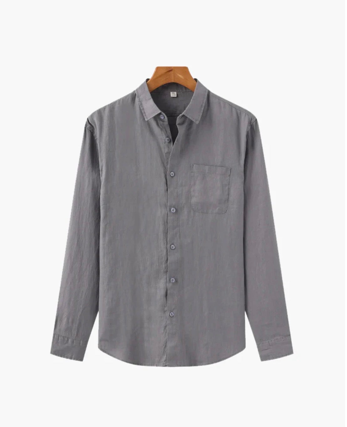 Sorrento Linen Shirt - grey