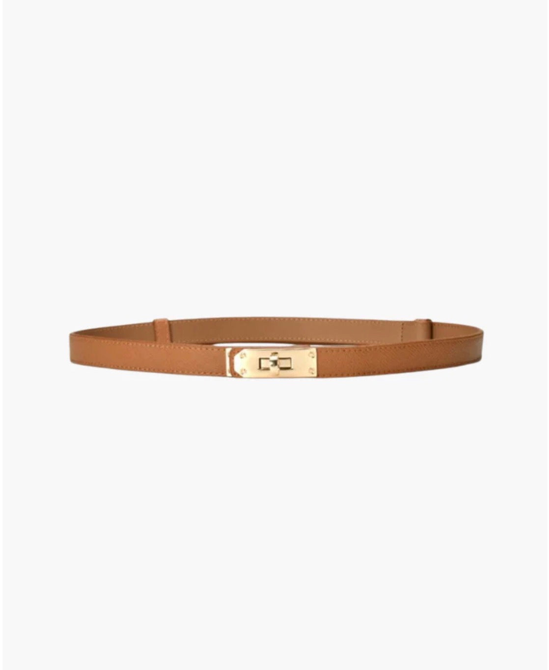 Cortina Slim Belt - Brown
