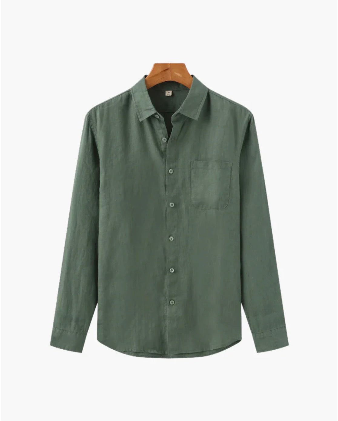 Sorrento Linen Shirt - green