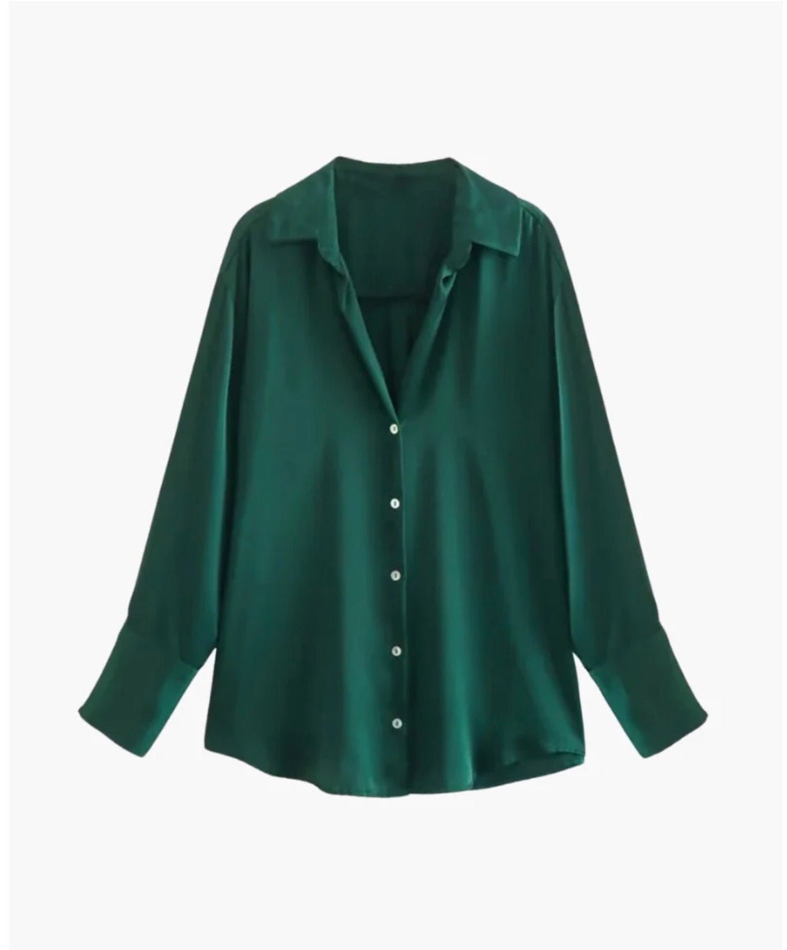 Casa Riviera Blouse - Emerald Green