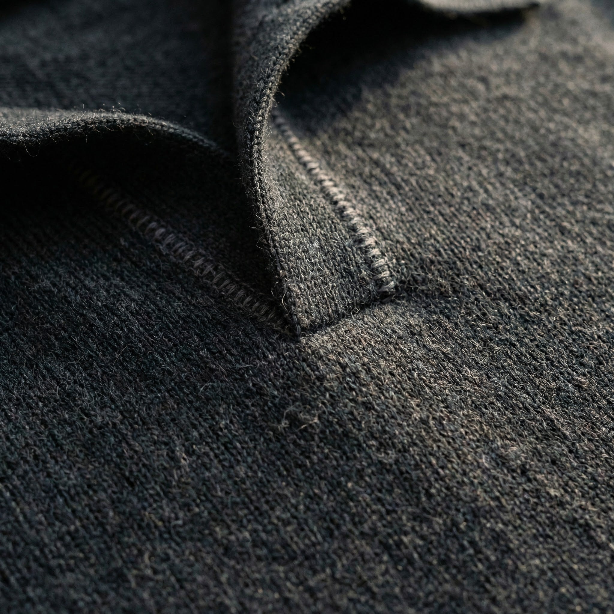 The Belmont Sweater- Charcoal